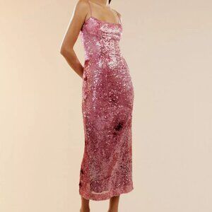 Bardot Women's Sequined Maxi Dress size 4